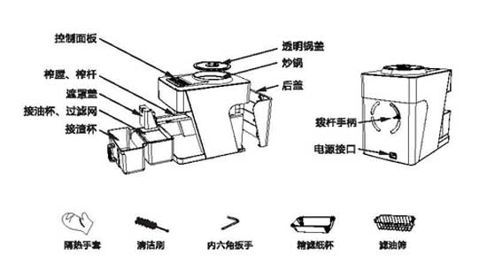 家用榨油機(jī)的組成、清潔、維護(hù)