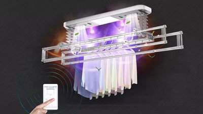 電動晾衣架的消菌殺毒功能終究是個雞肋？